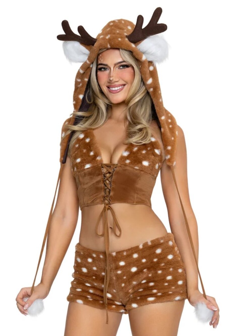 Furry Fawn Costume for Women